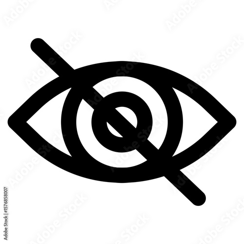 Hidden Eye Icon
