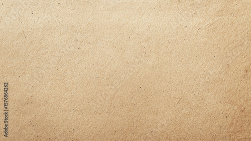 Old paper background, manuscript with shabby texture stock photo. Bright cardboard material design wallpaper