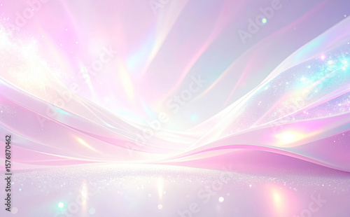 ピンクのキラキラの背景