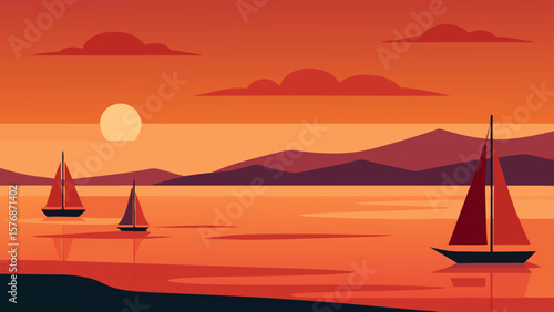 sailboat on the sea