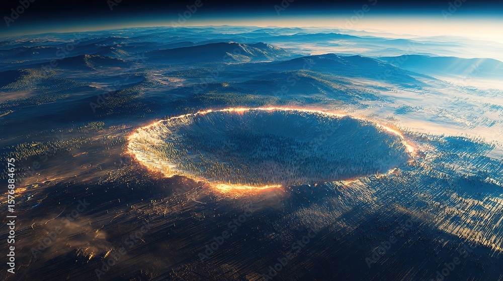 Fototapeta premium A model with bright pink lips, half-shadowed face, exuding elegance and mystery in dramatic lighting.