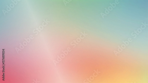 Smooth and blurry colorful gradient mesh background. Modern bright rainbow colors. Easy editable soft colored vector banner template.  Abstract colorful background
