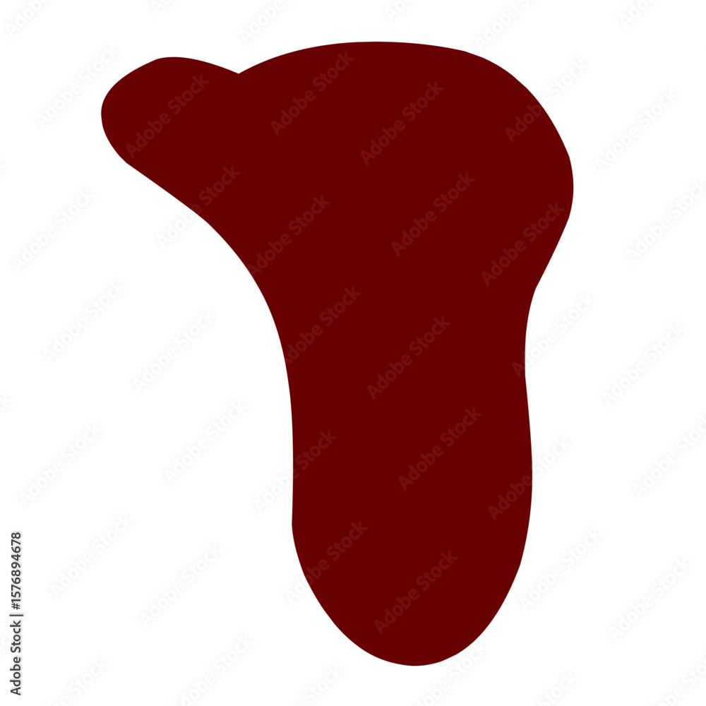 Vector brown drip Vector brown drip