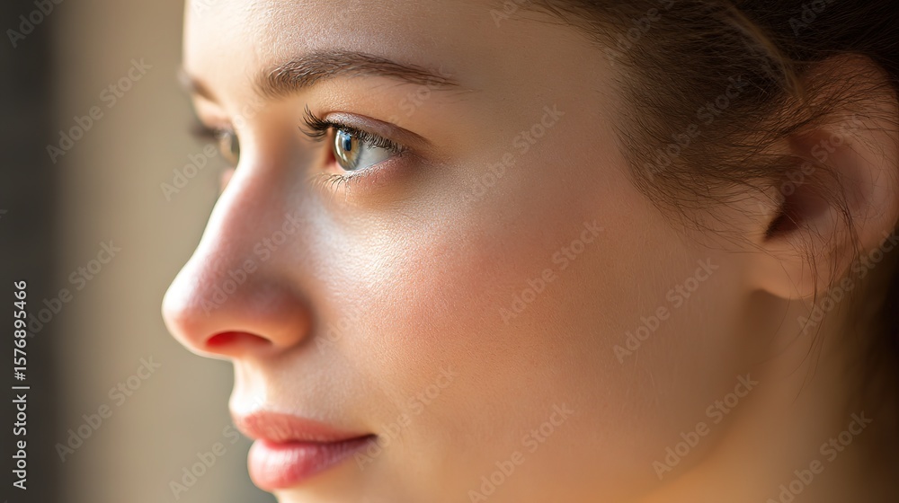 Portrait of a radiant woman with glowing skin, embodying timeless beauty and natural elegance.
Portrait of a radiant woman with glowing skin, embodying timeless beauty and natural elegance.