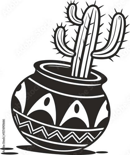cactus in a pot