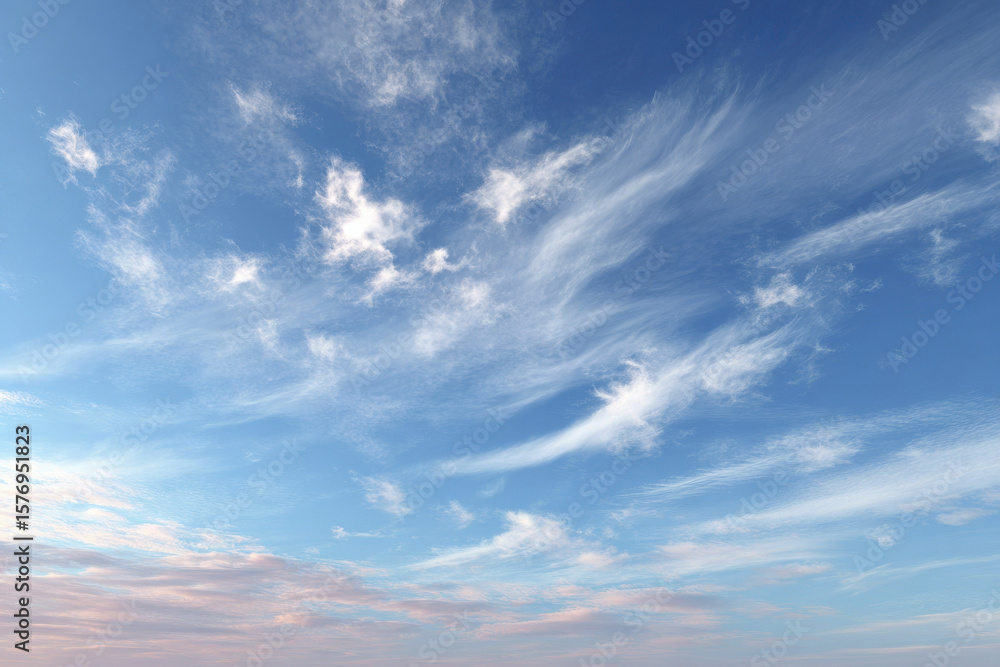 Fototapeta premium create photorealistic ultraminimalistic background image of bright sky for modern website homepage