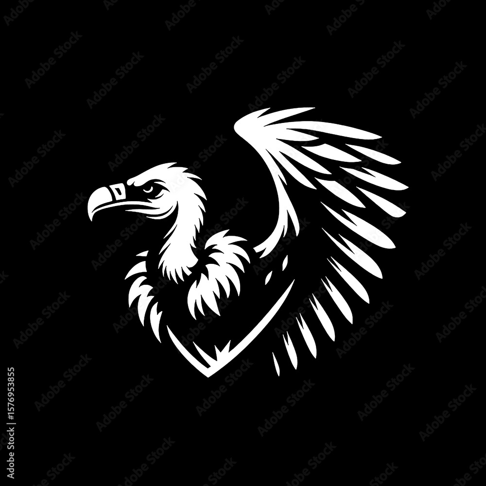 Fototapeta premium vulture vector illustration