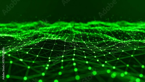 Abstract digital network background
