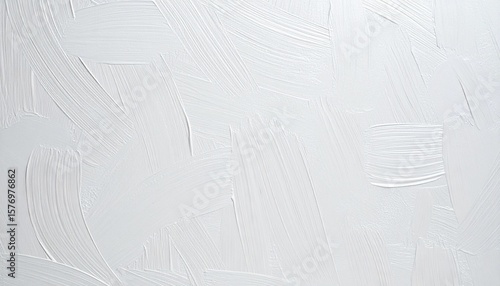 ペンキが塗られたコンクリート壁の背景　シルバー