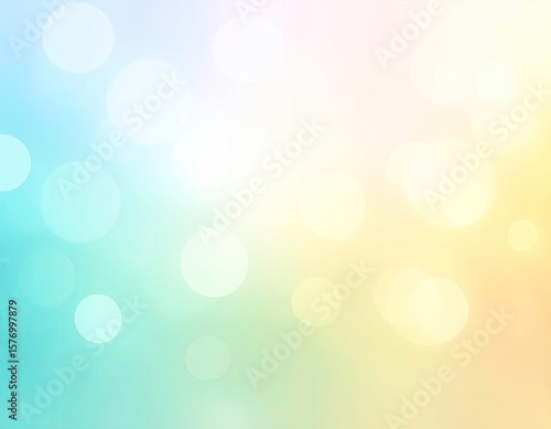 Pastel bokeh background
