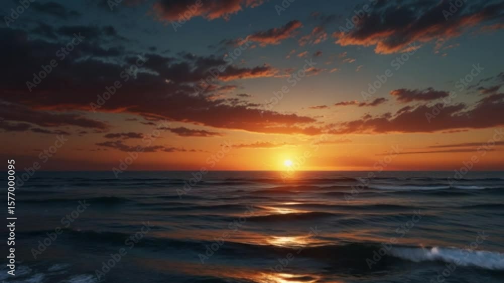 Ocean Sunset Ocean Sunset