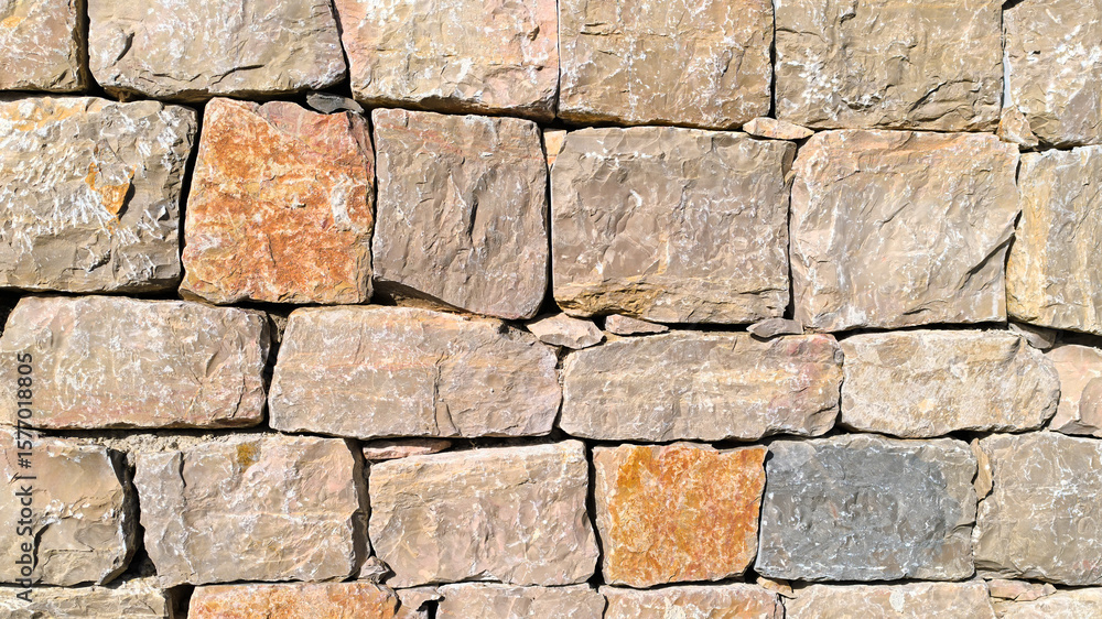 Modèle de mur en pierres de Bandol