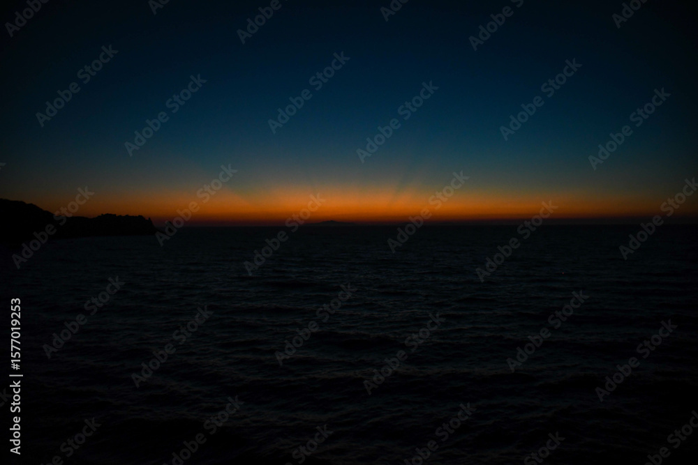 Obraz premium background sunset