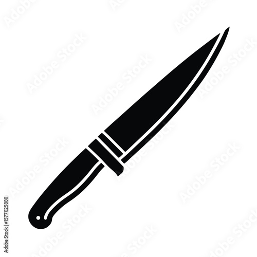 Craft Knife Outline Vector Illustration