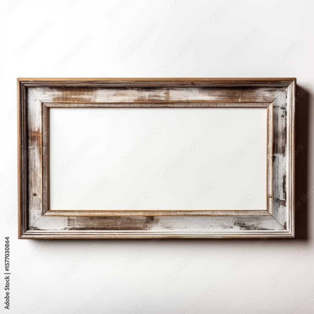 Fototapeta premium wooden frame background