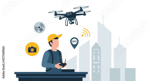 Celebrating National Aviation Day Drone Technology and Urban Aerial Imaging