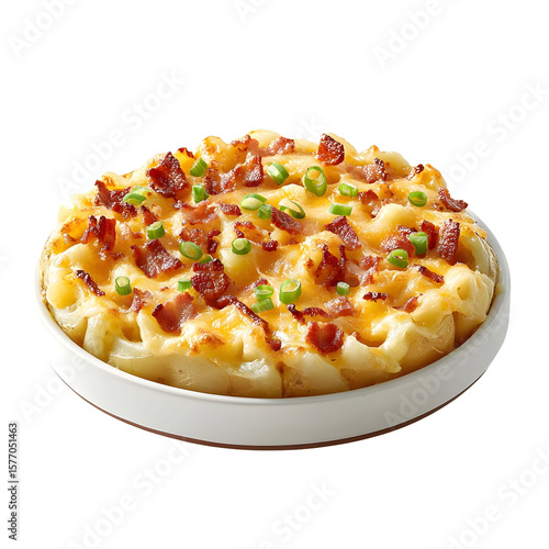 Creamy Loaded Mashed Potatoes with Crispy Bacon and Cheese