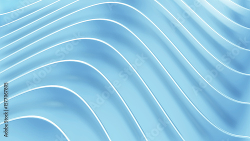 Blue striped pattern backgr...