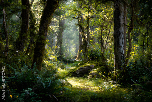 Ethereal Tales of the Whispering Forest: A Serene Journey into Nature's Embrace