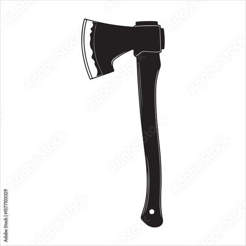Axe Silhouette Vector 