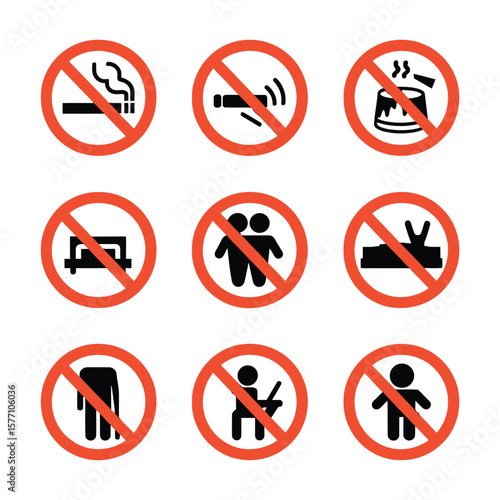 Free Download vector street elements and tools icons include traffic light road sign car police officer other     
 - GFXLoad