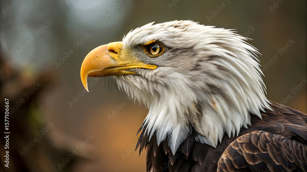 Obraz premium american bald eagle