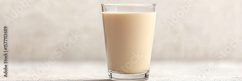 Glass of milk healthy drink dairy product nutrition breakfast beverage calcium protein delicious refreshment drink