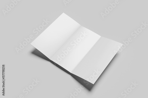 Trifold Broshure Mockup