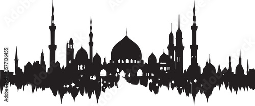 Budapest Hungary city skyline silhouette with architecture and landmarks