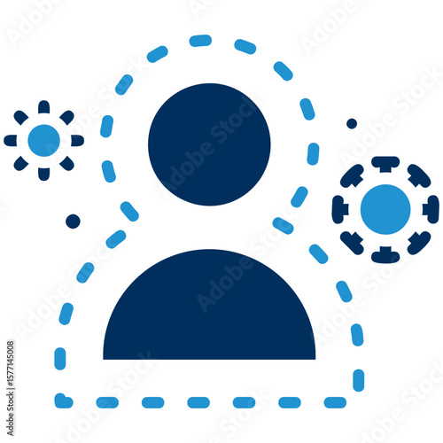 Immunity Blue Color Icon