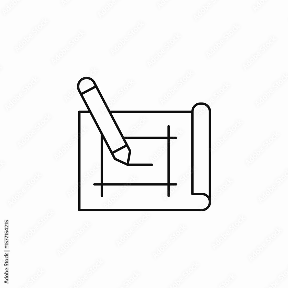 drawing design icon sign vector drawing design icon sign vector