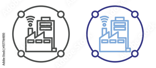 Industrial Communication Network icon color