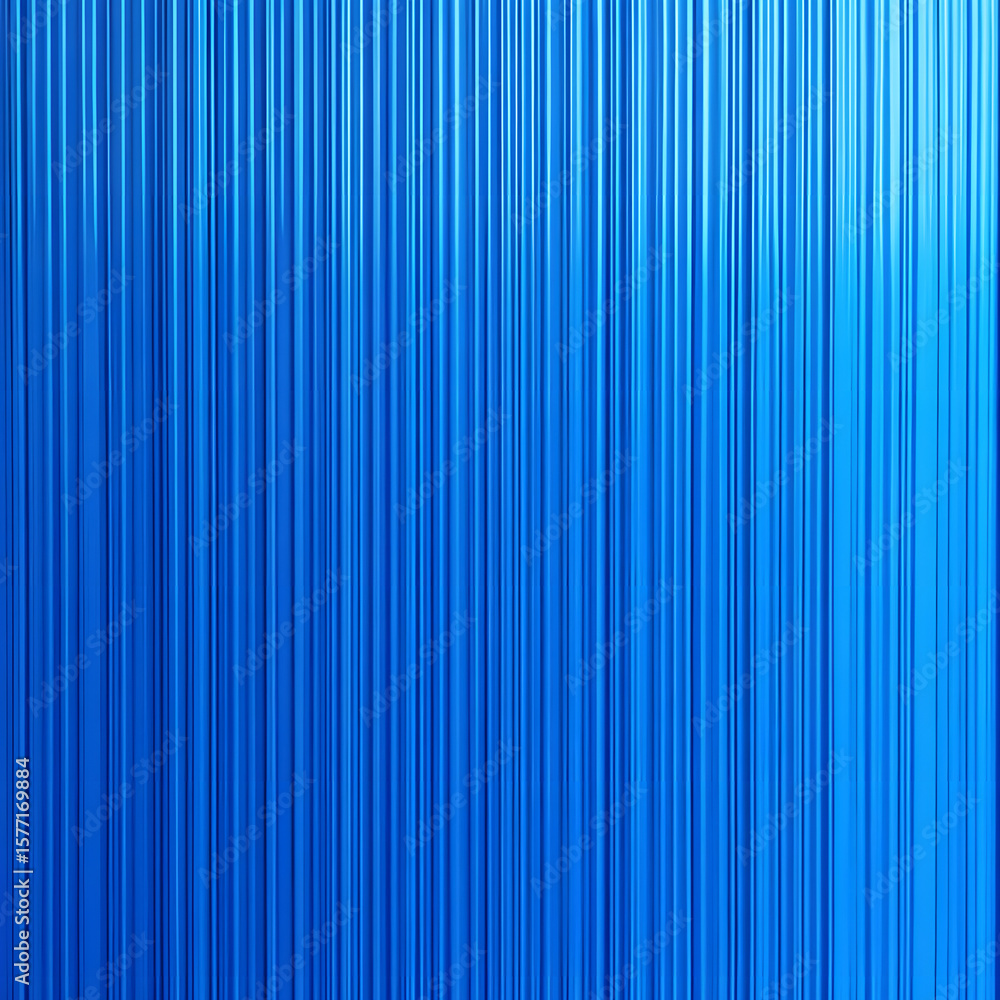 Vertical Blue Gradient Lines Abstract Background

