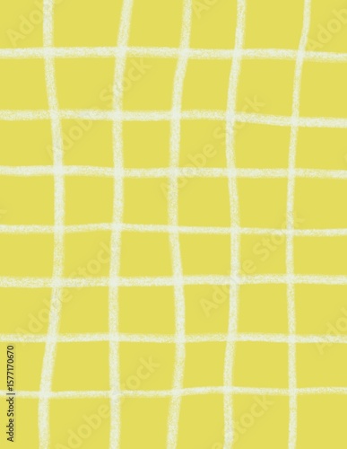 Yellow and White Checkered Background Wallpaper Backdrop