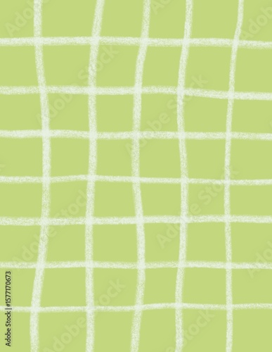 Pastel Green and White Checkered Background Wallpaper Backdrop