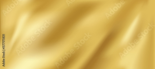 texture of natural gold silk. Light Golden fabric smooth texture surface background. Smooth elegant gold silk in Sepia toned. Texture, background, pattern, template