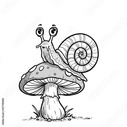 A cartoon prairie dog with a big smile and expressive eyes, standing upright.