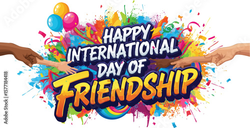 Friendship Day Typography Vector Art – Colorful Lettering, Quotes, and Greeting Designs
