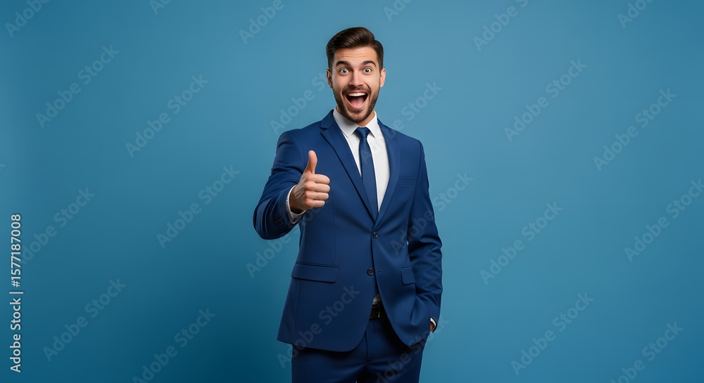 Top Investment Banker Professional Profile With Blue Background Top Investment Banker Professional Profile With Blue Background