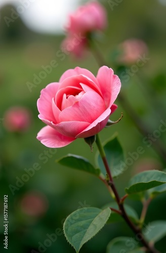 Wallpaper Mural beautiful roses in the garden Torontodigital.ca