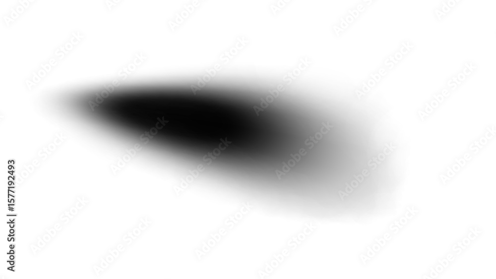 Fototapeta premium Realistic Overlay Shadow Effect on Transparent Background for Mockup and Presentation Design