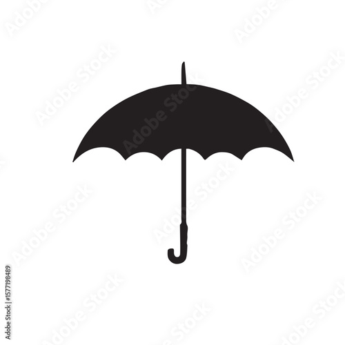
Umbrella Silhouette – Vector Illustration
umberlla silhouette vector , umberlla silhouette svg,umberlla silhoue
Closed Umbrella Icon – Black and White Art

Minimal Umbrella Design – Silhouette Vector