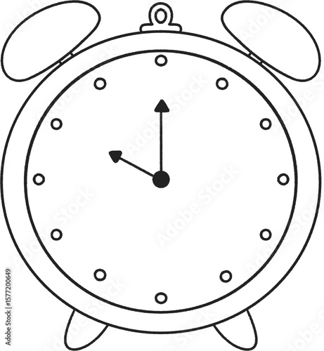 retro alarm clock