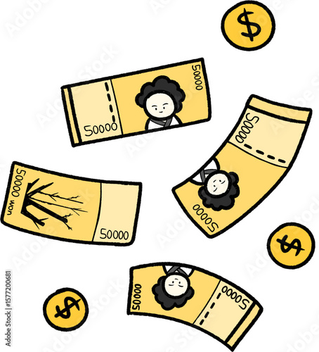 businessman with money