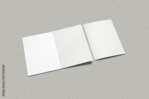 A5 Bifold Brochure Mockup