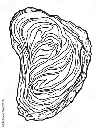 Slice of boneless pork neck 