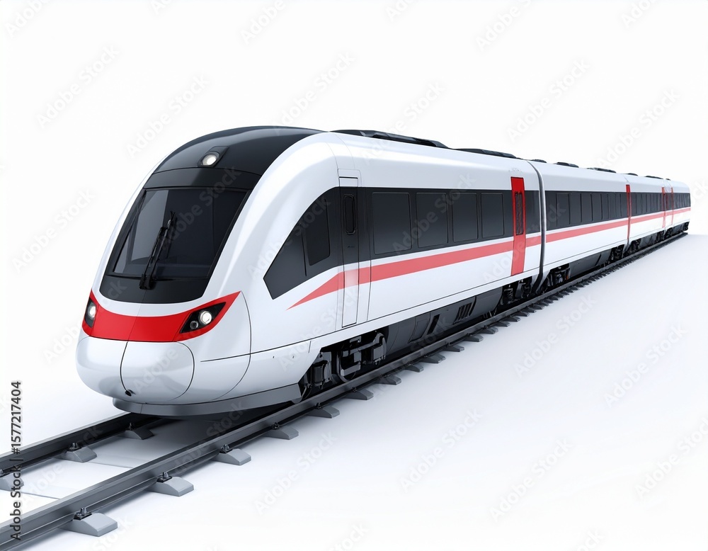 Fototapeta premium train on the railway