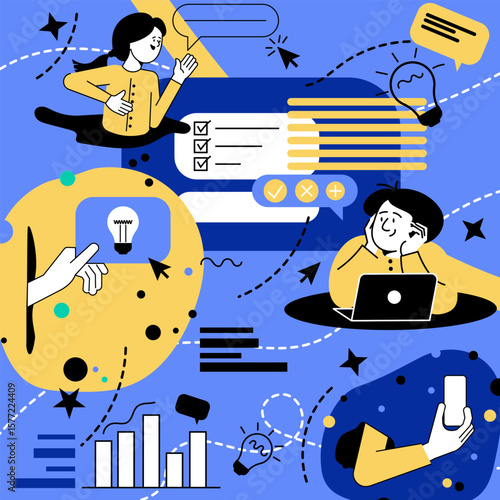 Exploring creativity through social networks and internet communication in modern interactions