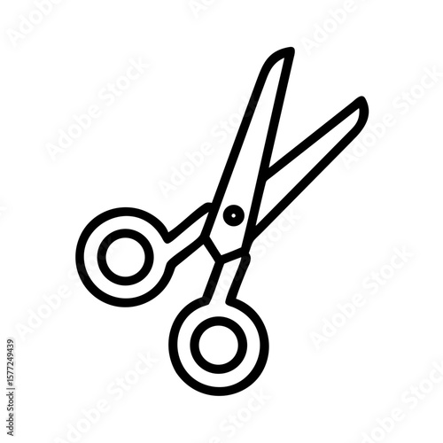 Scissors Icon for Creativity and Crafting Topics