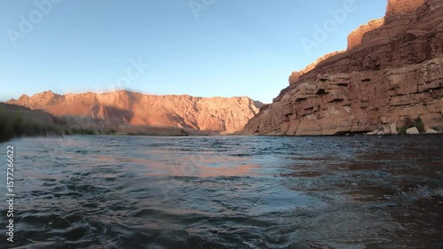 ON THE BANKS OF THE COLORADO RIVER IN THE GRAND CANYON IN THE CITY OF PAGE